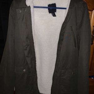 Green Fall Jacket